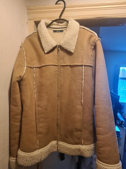 Buy & Sell Nottinghamshire Ashfield - Photos for marks and Spencer suede and sheepskin bomber