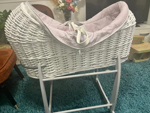 Buy & Sell Slough Chalvey - Slough - Photos for Moses basket with stand