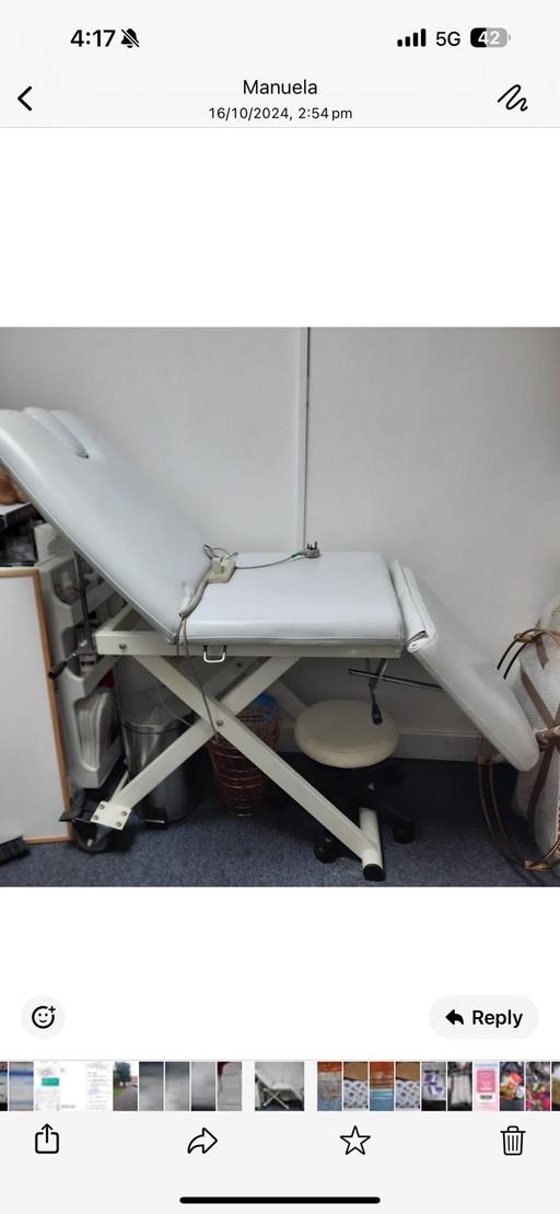 Buy & Sell North West London Alperton - North West London - Photos for Electric Treatment bed