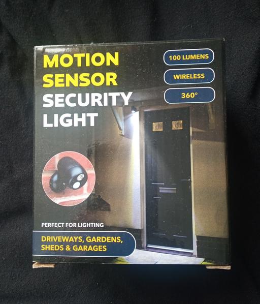 Buy & Sell West Midlands Birmingham - Photos for MOTION SENSOR SECURITY LIGHT BRAND NEW BOXED