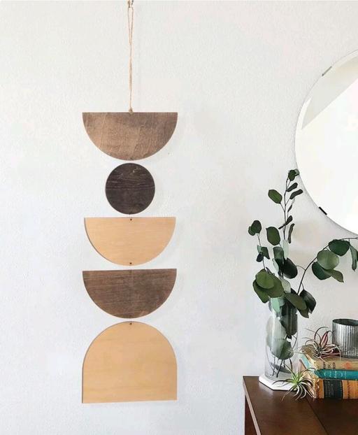 Buy & Sell West Midlands Birmingham - Photos for wooden geo wall hanging