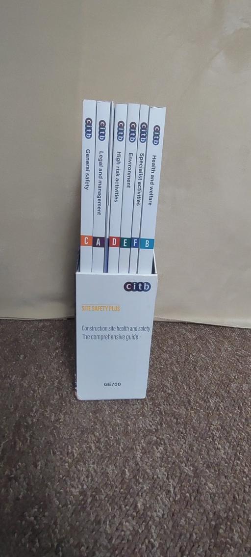 Buy & Sell Kent Maidstone - Photos for CITB Complete Book Set A-F, health and safety