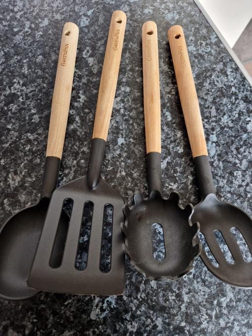 Buy & Sell Leicestershire Leicester - Photos for brand new green pan utensils x4