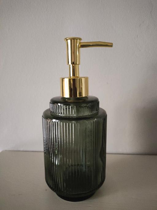 Buy & Sell South Yorkshire Rotherham - Photos for New Glass dark grey soap dispenser