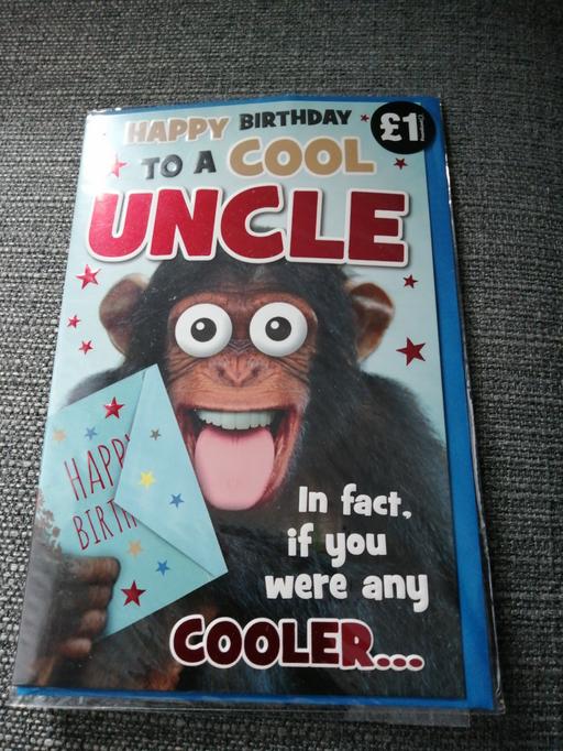 Buy & Sell West Midlands Wolverhampton - Photos for Uncle birthday card