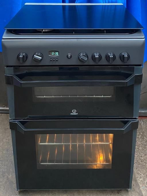 Buy & Sell West Midlands Sandwell - Photos for Indesit ID60G 60cm Double Oven Gas Cooker -