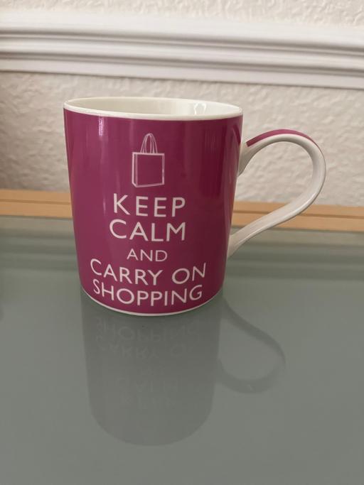 Buy & Sell West Midlands Wolverhampton - Photos for KEEP CALM & CARRY ON SHOPPING MUG