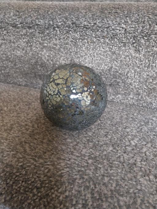Buy & Sell West Midlands Walsall - Photos for Sparkly Grey Ball Ornament