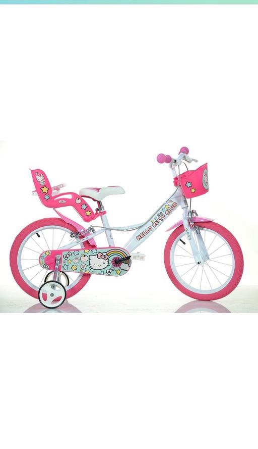 Buy & Sell South Yorkshire Sheffield - Photos for Dino bike 16” wheels -Hello Kitty