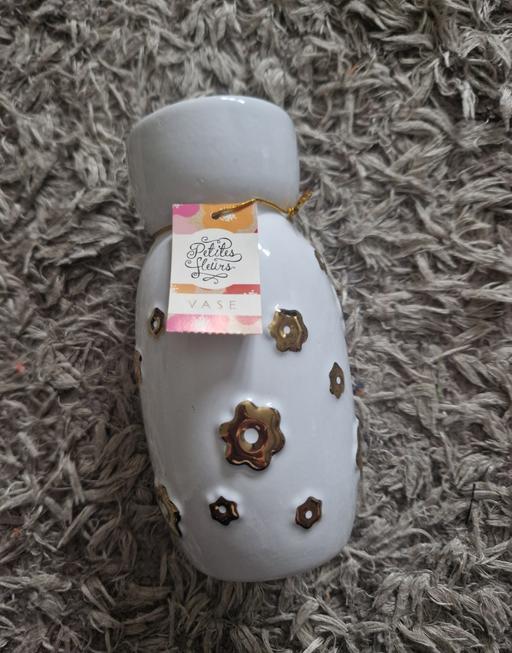 Buy & Sell West Midlands Birmingham - Photos for NEW white gold floral ceramic case