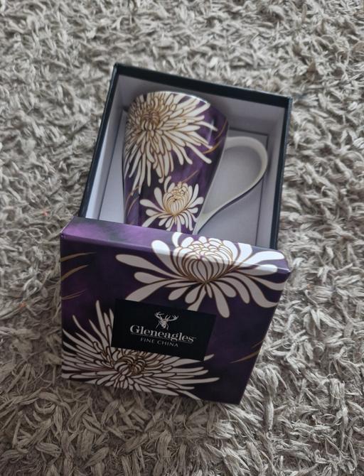 Buy & Sell West Midlands Birmingham - Photos for NEW glendales purple floral mug in gift box