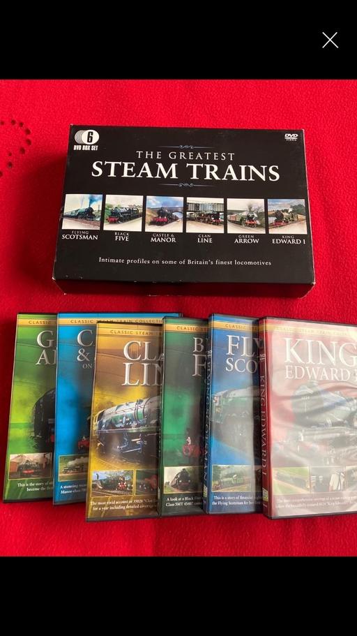 Buy & Sell West Midlands Sandwell - Photos for The Greatest Steam Trains 6 DVD Box Set