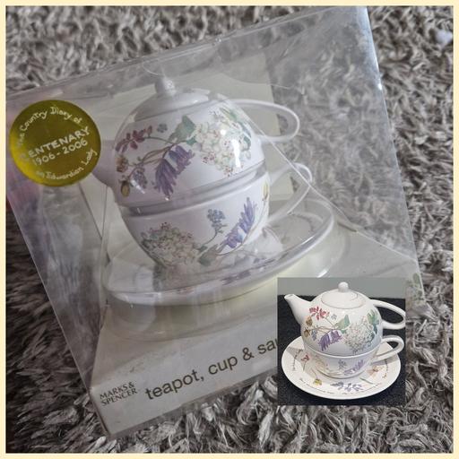 Buy & Sell West Midlands Birmingham - Photos for NEW M&S teapot cup & saucer set