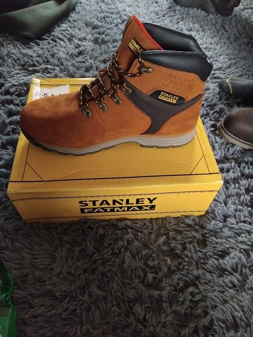 Buy & Sell West Midlands Wolverhampton - Photos for stanley fat.max work boots.