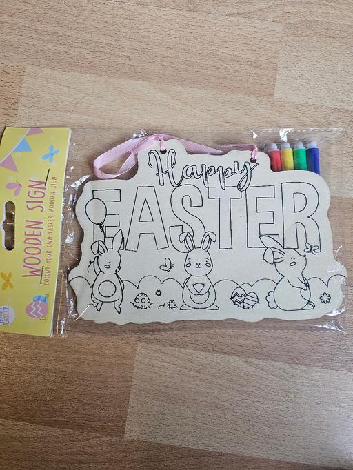 Buy & Sell Merseyside Knowsley - Photos for Wooden Easter Sign