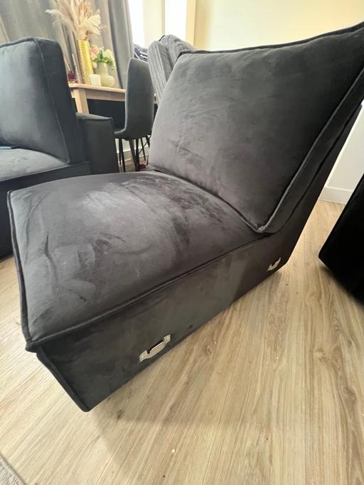 Buy & Sell Kent Medway - Kent - Photos for Single sofa with cushion for sale