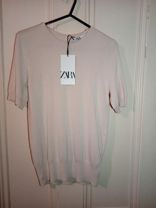 Buy & Sell West Midlands Birmingham - Photos for New Zara Short Sleeved Jumper - Biege