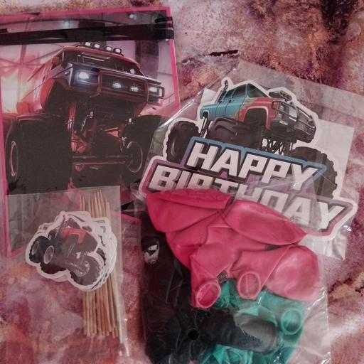 Buy & Sell West Midlands Birmingham - Photos for monster truck birthday decs