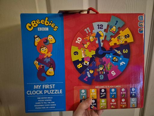 Buy & Sell Greater Manchester Manchester - Photos for new Cbeebies My First Clock Puzzle