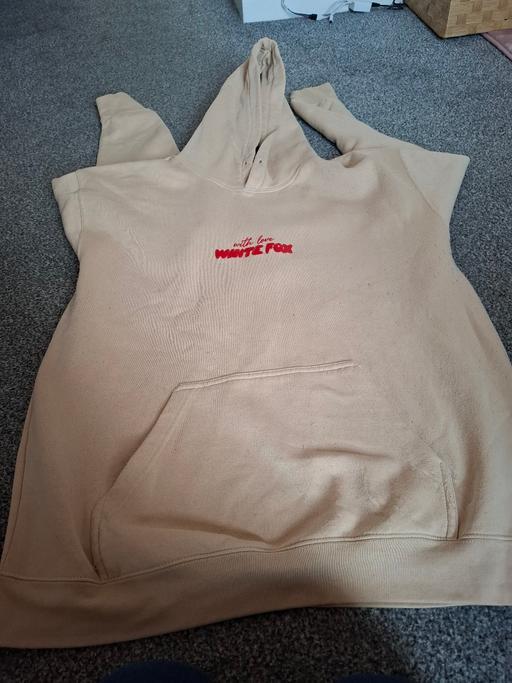 Buy & Sell South Yorkshire Barnsley - Photos for ladies white fox hoody jumper size large