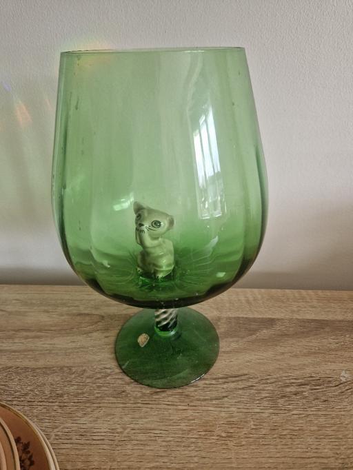 Buy & Sell West Midlands Birmingham - Photos for vintage optic green cat ornament