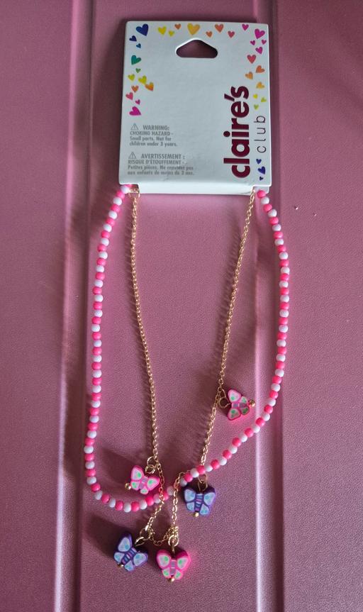 Buy & Sell Greater Manchester Manchester - Photos for new Claires 2pk Butterfly Necklaces