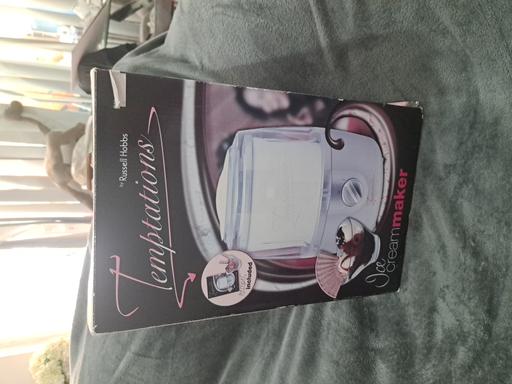 Buy & Sell West Midlands Birmingham - Photos for Russel Hobbs Ice cream maker