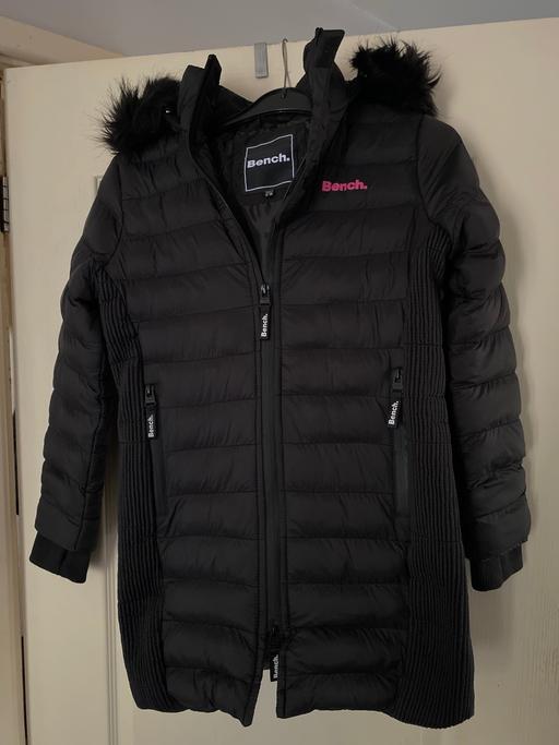 Buy & Sell Stirchley Birmingham - Photos for New Girls long black bench coat age 9-10