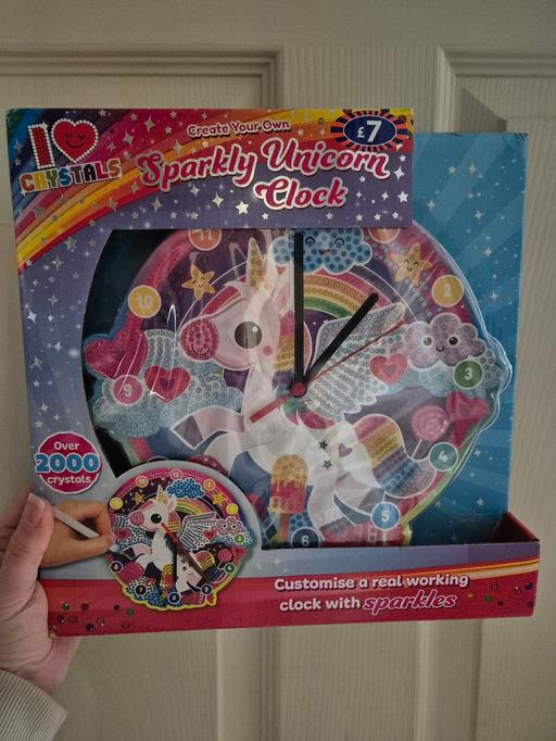 Buy & Sell Greater Manchester Manchester - Photos for new Create Your Own Sparkly Unicorn Clock