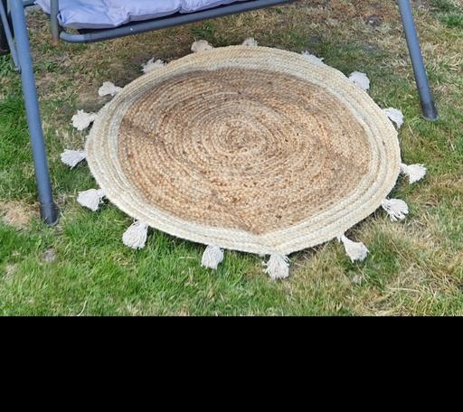 Buy & Sell West Midlands Birmingham - Photos for outdoor garden jute tassel rug
