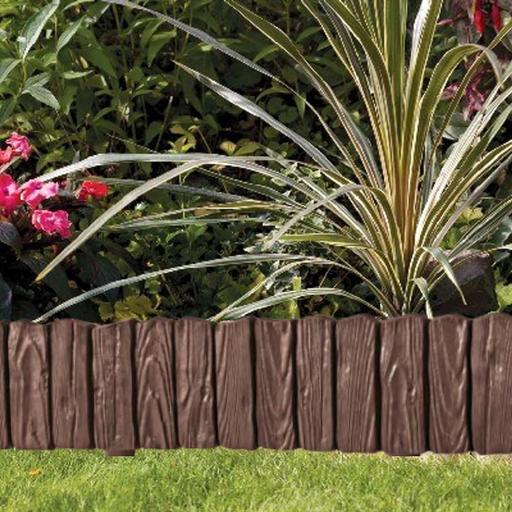 Buy & Sell West Midlands Birmingham - Photos for NEW Brown Lawn Edging Border 2.26 m / 7.4 ft 
