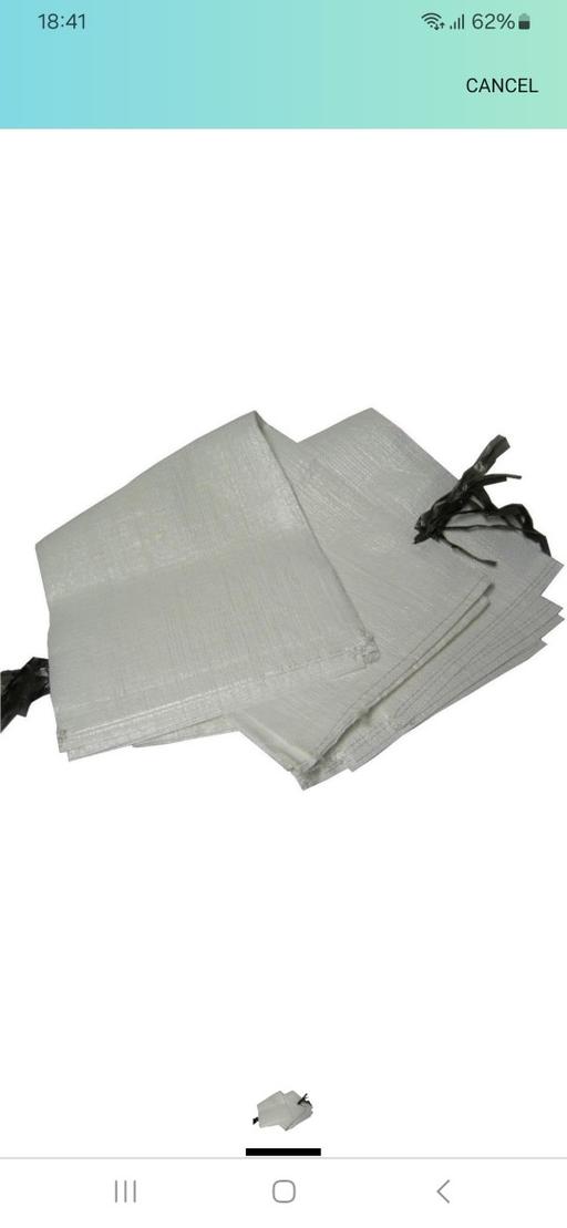 Buy & Sell West Midlands Sandwell - Photos for 11 x White Woven Polypropylene Sandbags Sacks