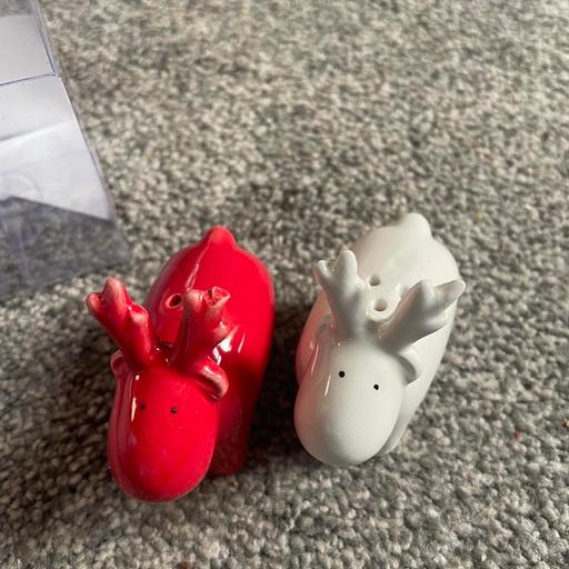 Buy & Sell West Midlands Solihull - Photos for Salt and Pepper set. Christmas Reindeer