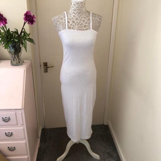 Buy & Sell West Midlands Solihull - Photos for New Look White maxi dress. size 14 . New