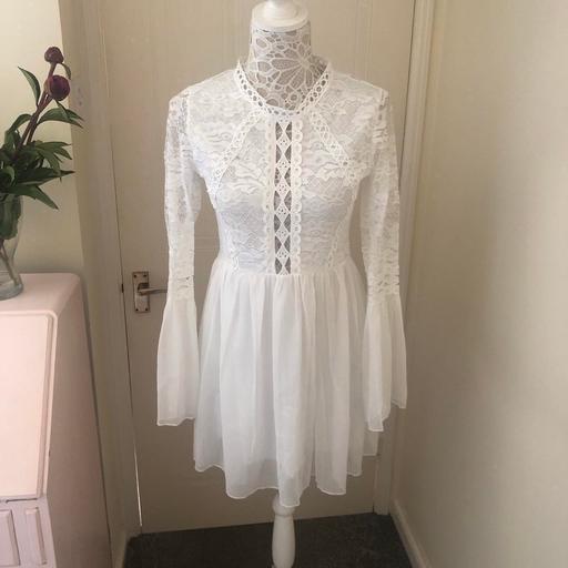 Buy & Sell West Midlands Solihull - Photos for Voyelles lace & crochet dress - sz L,12-14.