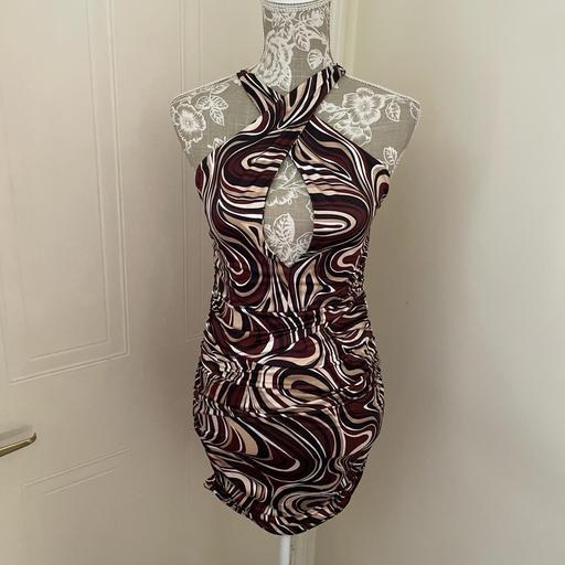 Buy & Sell West Midlands Solihull - Photos for Signature marble print bodycon dress.size 12