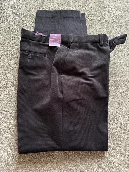 Buy & Sell West Midlands Birmingham - Photos for New MS mens cord trousers 40 W 33L brown