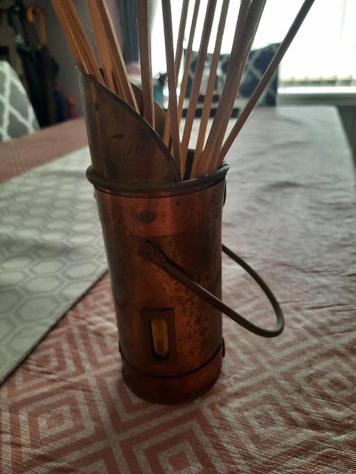 Buy & Sell West Midlands Wolverhampton - Photos for vintage brass Coal shuttle