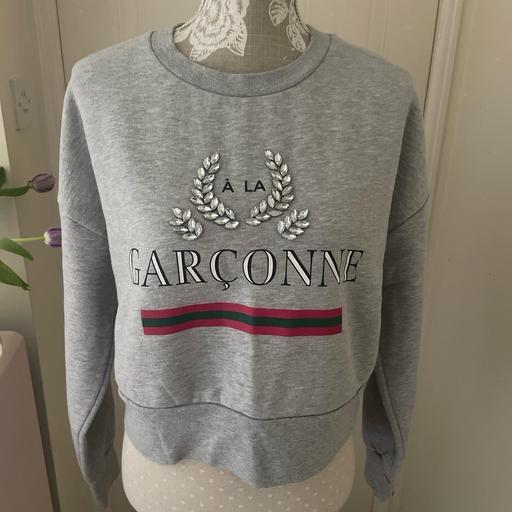 Buy & Sell Catherine-De-Barnes Solihull - Photos for Stradivarius diamanté sweatshirt - size M