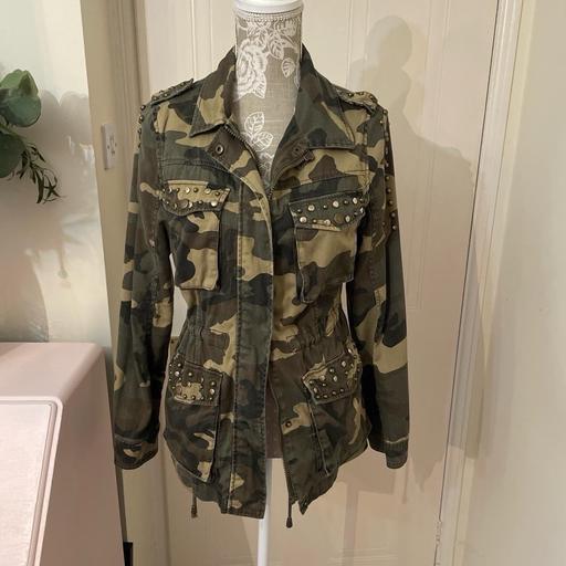 Buy & Sell Catherine-De-Barnes Solihull - Photos for Primark studded camouflage jacket -Sz 10