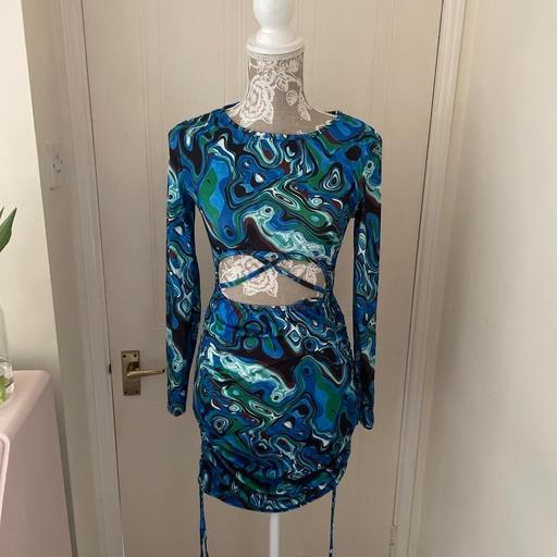 Buy & Sell Catherine-De-Barnes Solihull - Photos for Nasty Gal marble bodycon cut out dress. 10-12