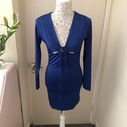 Buy & Sell Catherine-De-Barnes Solihull - Photos for Nasty Gal cobalt blue bodycon dress - sz 12 .