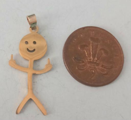 Buy & Sell Thatto Heath Saint Helens - Photos for gold plated naughty doodle pendant