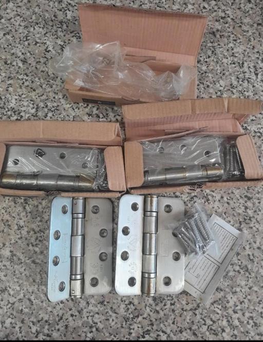Buy & Sell West Midlands Sandwell - Photos for 3 x pairs of stainless steel hinges n screws