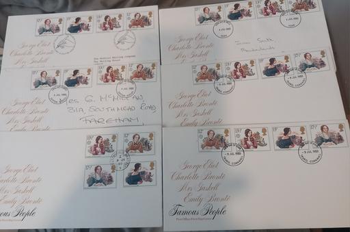 Buy & Sell Merseyside Saint Helens - Photos for royal mail charlotte bronte 1st day covers