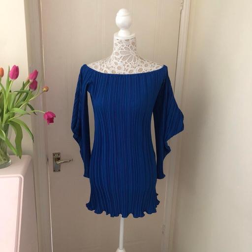 Buy & Sell Catherine-De-Barnes Solihull - Photos for John Zack Plisse Bardot mini dress.Sz L.12-14