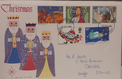 Buy & Sell Merseyside Saint Helens - Photos for royal mail Christmas 1981 1st day cover