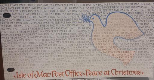 Buy & Sell Merseyside Saint Helens - Photos for isle of man peace Christmas 1st day cover