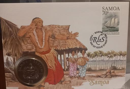 Buy & Sell Merseyside Saint Helens - Photos for samoa proof 5$ coin and 1st day cover