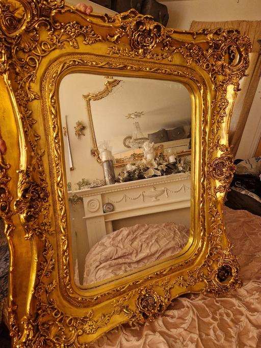 Buy & Sell West Midlands Sandwell - Photos for Quality gold mirror